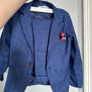Suit blue for kids size 4/5
